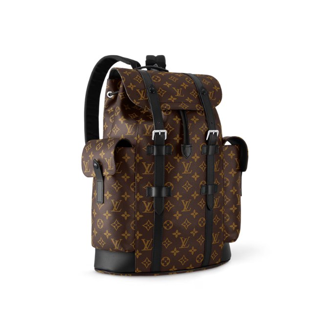 Backpack Louis Vuitton LV Monogram Brown Leather