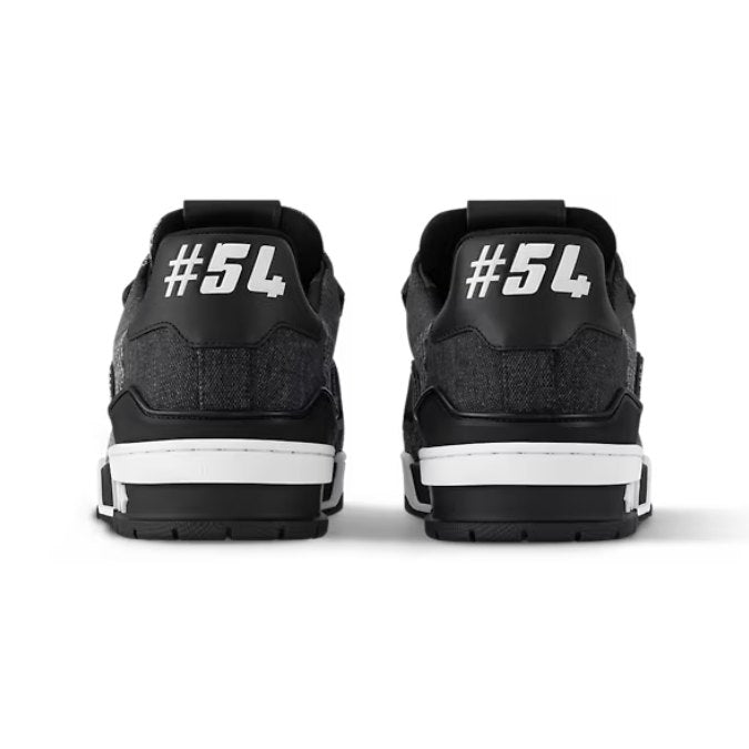 Louis Vuitton Trainer Plaid Black White