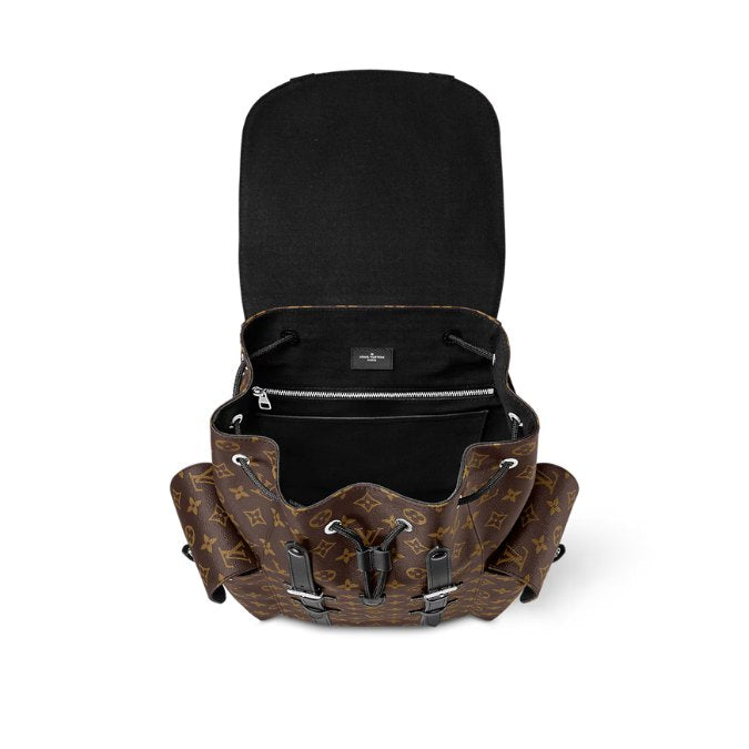 Backpack Louis Vuitton LV Monogram Brown Leather