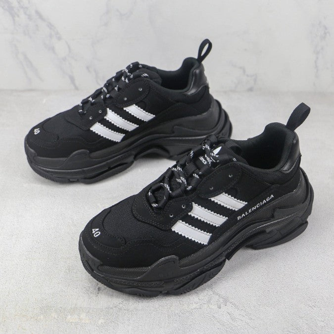 Balenciaga X Adidas Black White