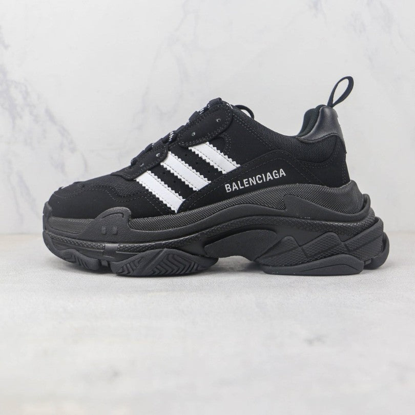 Balenciaga X Adidas Black White