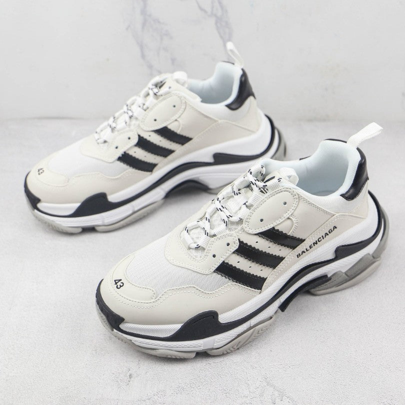Balenciaga Adidas White Black