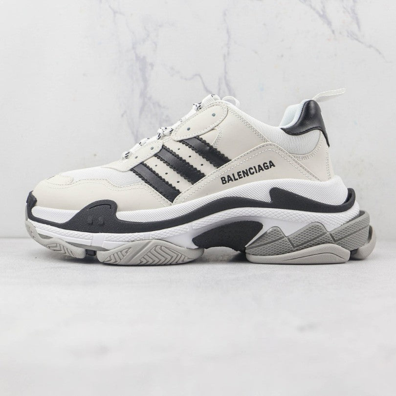 Balenciaga Adidas White Black