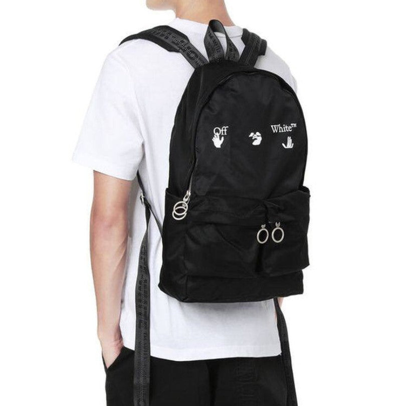 Backpack Off-White Logo Black OFF013