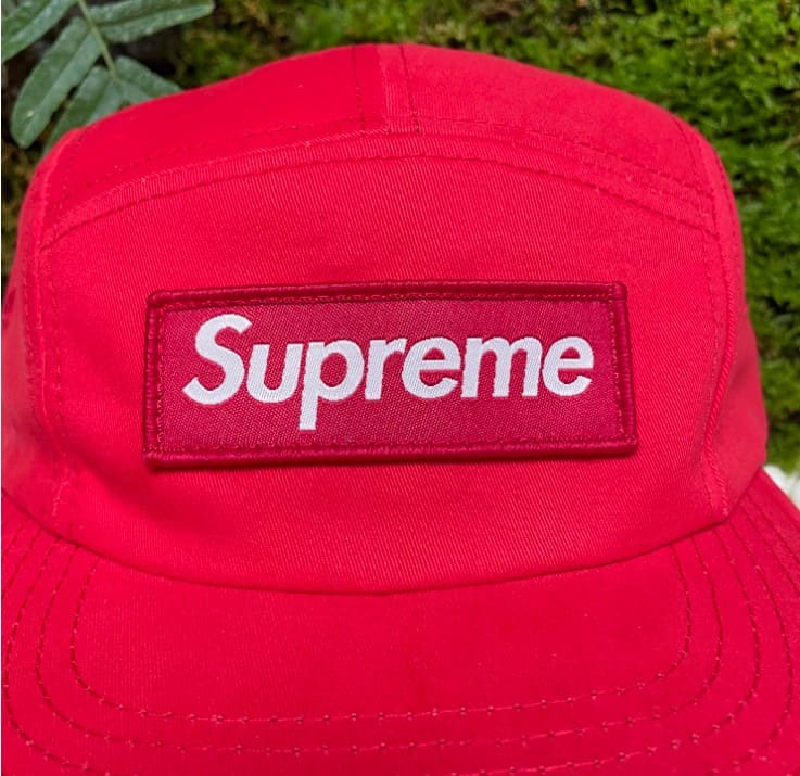 Cap Supreme Military Camp Red