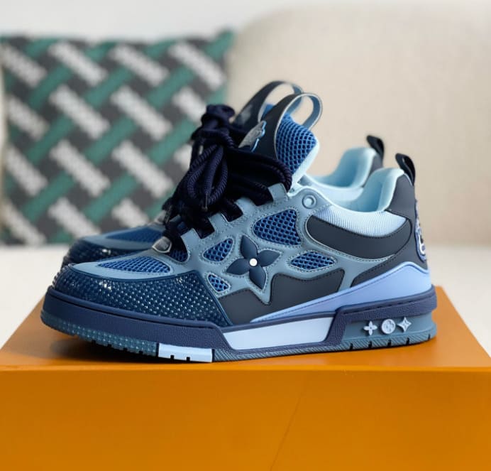 Tênis Louis Vuitton LV Skate Blue