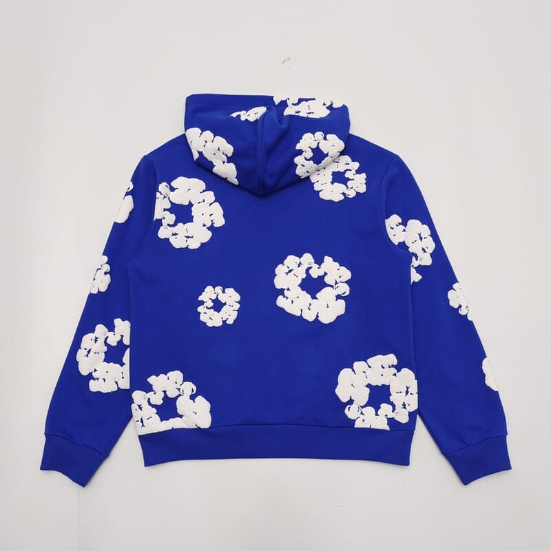 Moletom com capuz Denim Tears The Cotton Wreath Azul