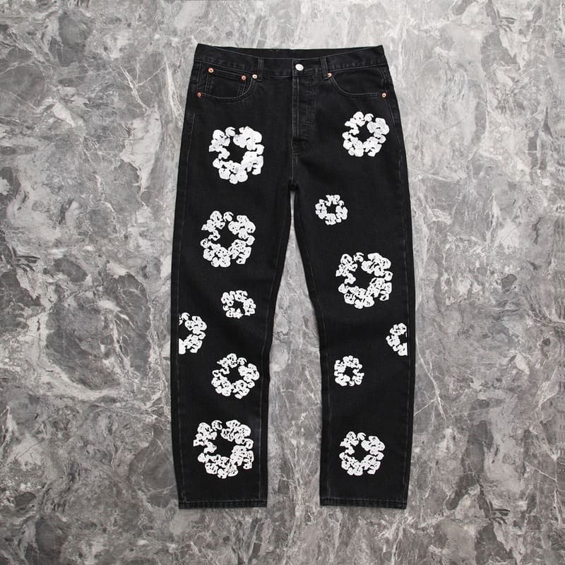 Denim Tears x Levi’s Cotton Wreath Jeans Black