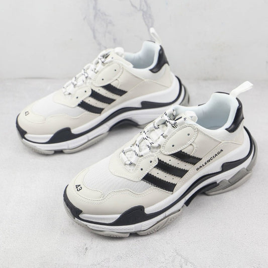 Balenciaga Adidas White Black